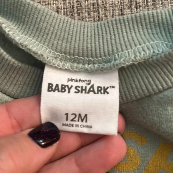 😍Lot of 3 sweatshirts size 12/12-18 months - Picture 6 of 10